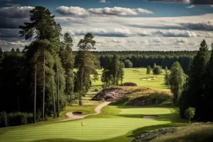 hur många golfbanor finns det i Sverige?
